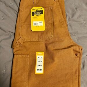 Carhartt pants loose fit washed duck utility pants